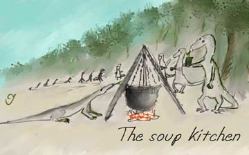 the soup kitchen