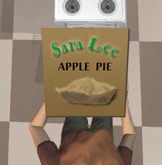 The apple pie