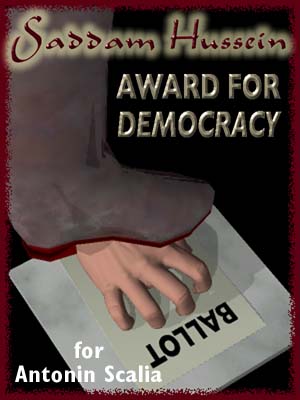 Saddam Hussein Award for Democracy