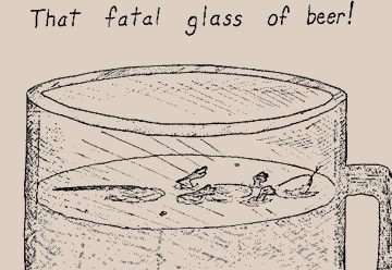 Fatal glass of beer