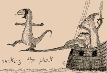 Walking the plank